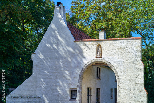 Bruges historic and traditional architectures