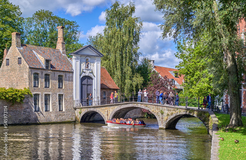 Bruges historic and traditional architectures