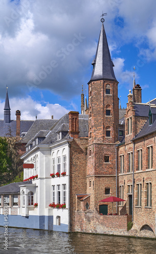 Bruges historic and traditional architectures