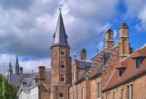 Bruges historic and traditional architectures