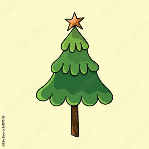 Christmas Tree Vector Design