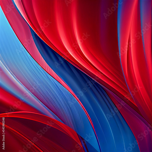 red and blue background