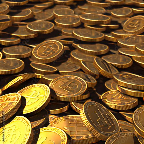 Bitcoins background