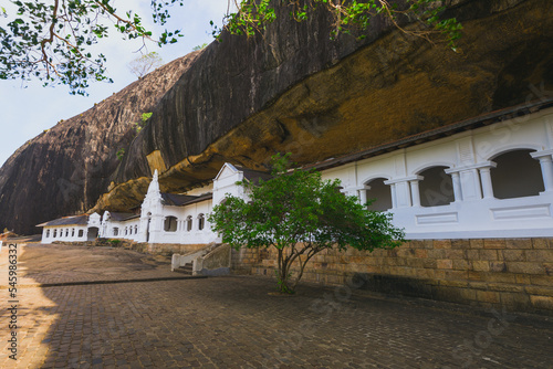 Dambulla Cave Temple, Sri Lanka.  photo