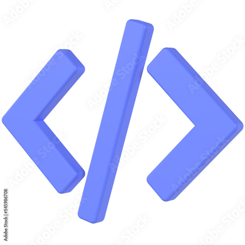 Code 3D icon