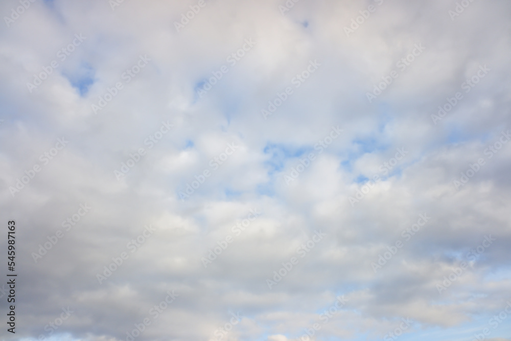 Blue sky with white clouds. Sky background. Blue sky with white clouds. Sky background.