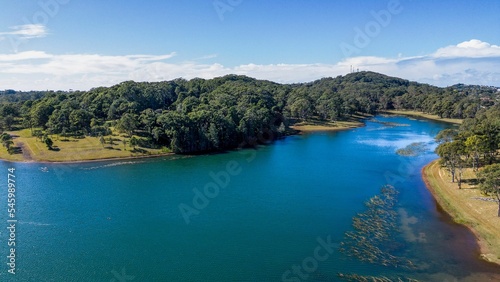 Scenic view of Rosendahl Reserve in Port Macquarie  New South Wales  Australia
