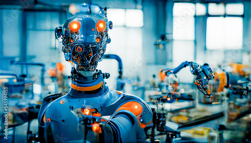 Robot at work