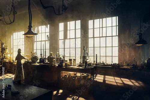 Vintage laboratory