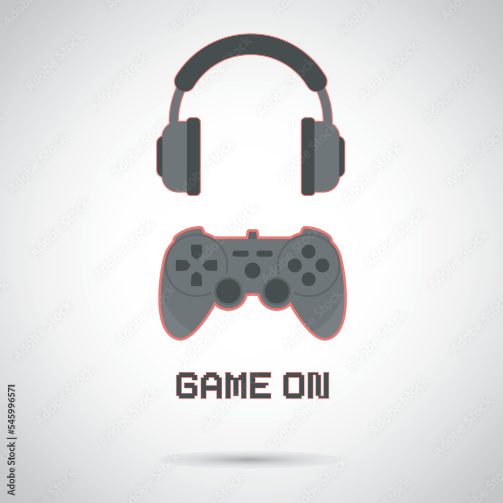 Podcast Game Icon Logo Design Element Podcast Game Icon Logo Design Element