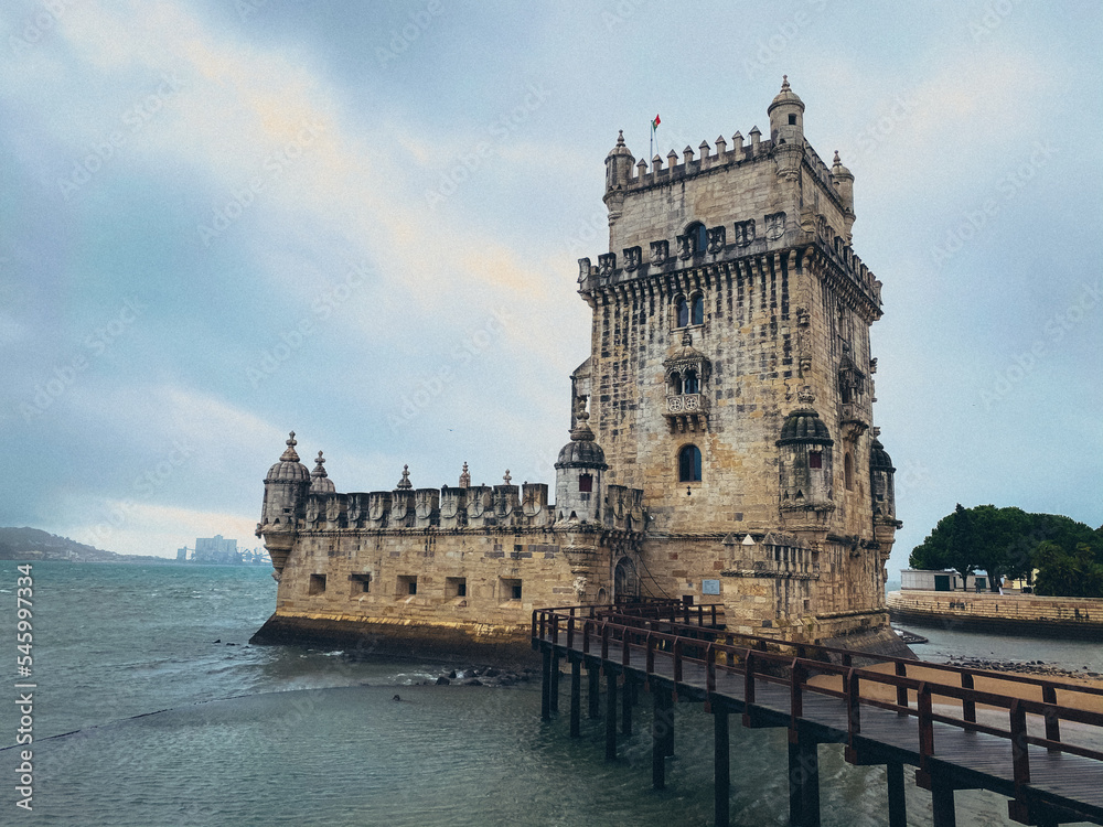 Lisbona, Portogallo. Dettagli e caratteristiche di stile degli edifici in città e monumenti storici.