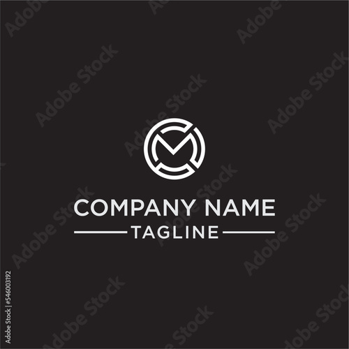 CM initial logo is circular	