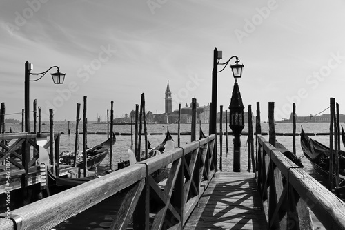They are still allowed to drive: gondolas in Venice.
