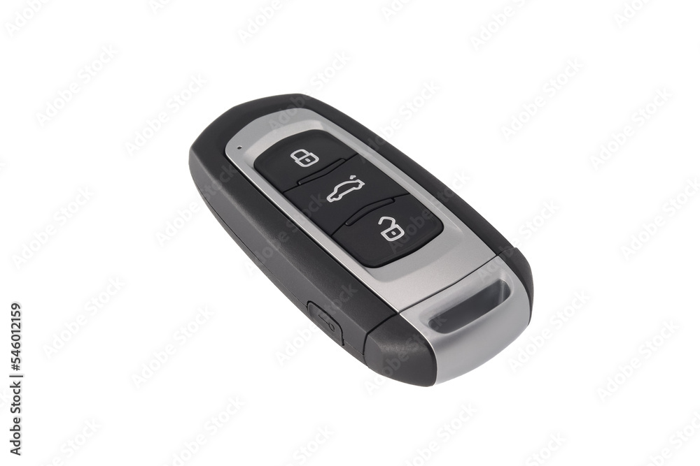 Car key, highlighted on a white background, service Car key, highlighted on a white background, service