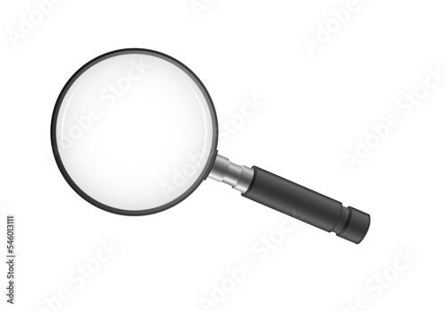 The magnifying glass doing search to find location
