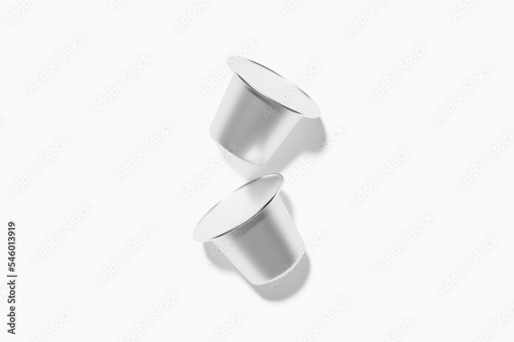 Coffee capsules for background. 3D Render Coffee capsules for background. 3D Render