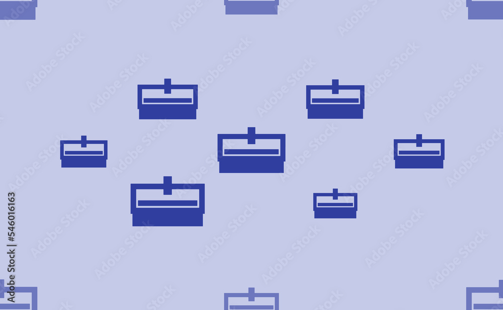 Seamless pattern of large isolated blue cnc machine symbols. The pattern is divided by a line of elements of lighter tones. Vector illustration on light blue background Seamless pattern of large isolated blue cnc machine symbols. The pattern is divided by a line of elements of lighter tones. Vector illustration on light blue background