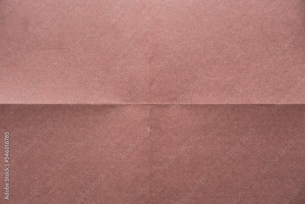 Fototapeta premium Folded brown paper for background.