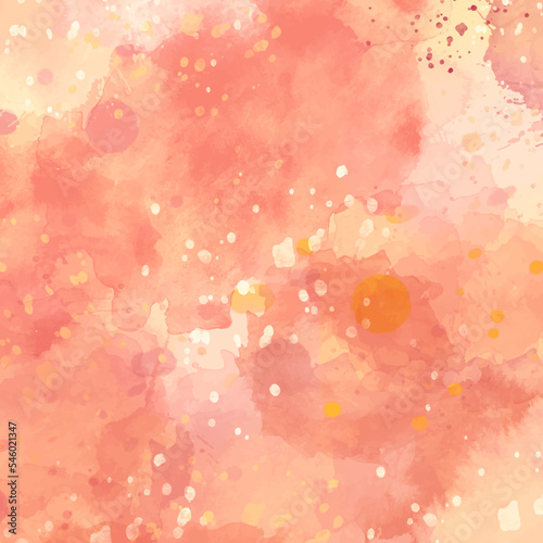 Wallpaper Mural Textured painting watercolor sky and clouds, abstract. Abstract hand paint square stain backdrop. watercolor background, vector illustration Torontodigital.ca