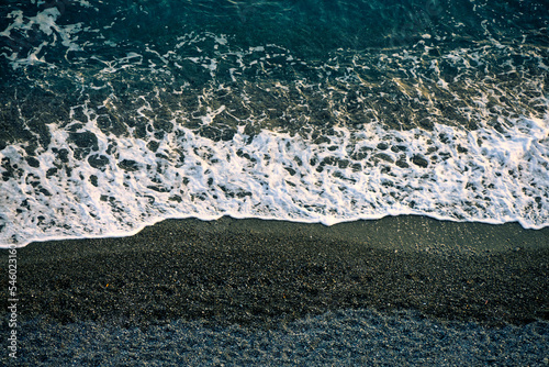 Fototapeta Naklejka Na Ścianę i Meble -  Sea wavws on the beach