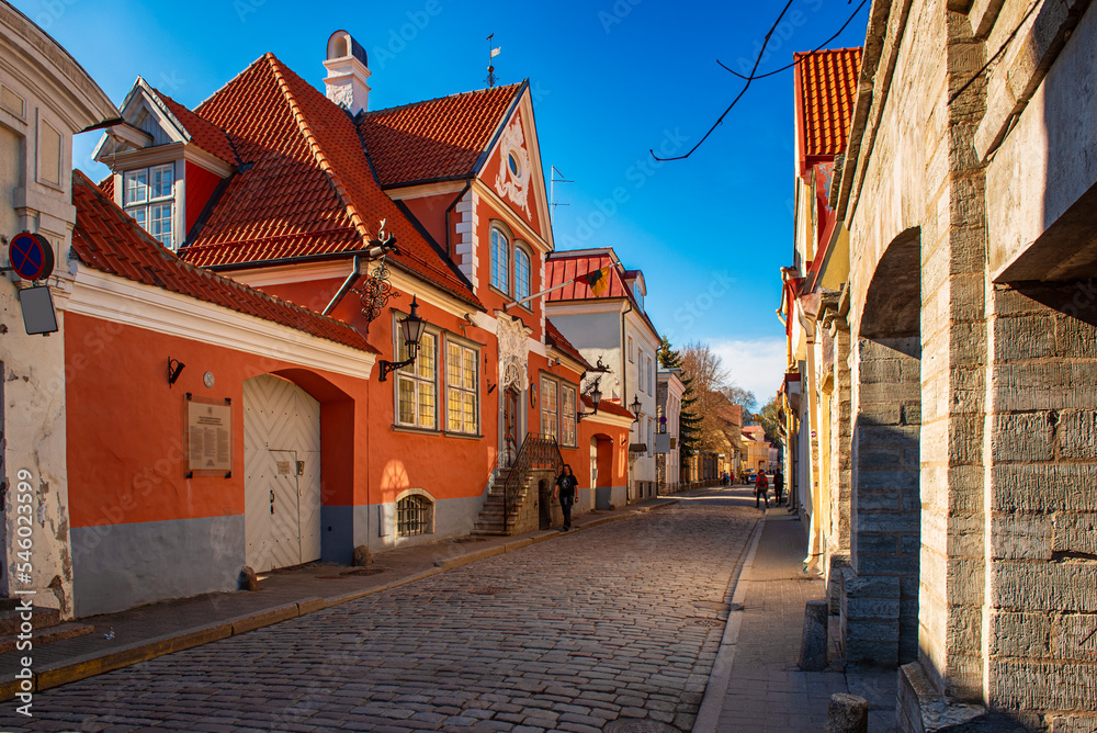 Obraz premium Tallinn old town