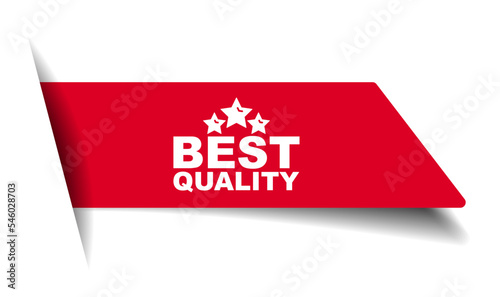 red vector illustration banner best quality