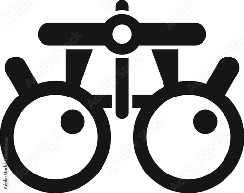 Wallpaper Mural Eye equipment icon simple vector. Test eyesight. Eye health Torontodigital.ca