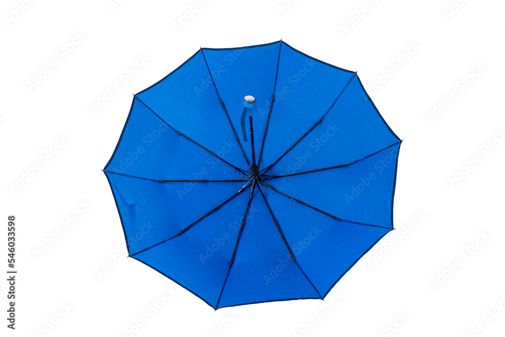 blue umbrella isolated blue umbrella isolated