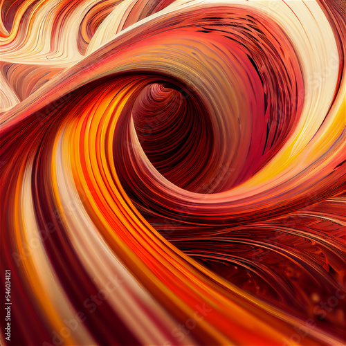 orange background