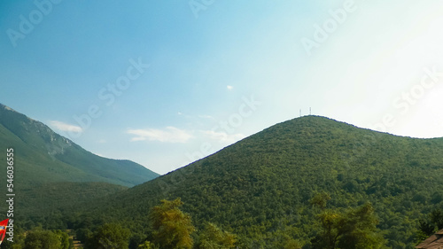 Mountains of Galicica natural Park, Trpejca, Macedonia. © Jan