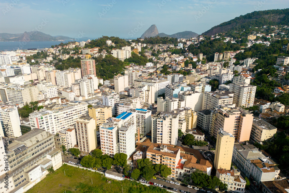 Aerial View of Rio de Janeiro City Center