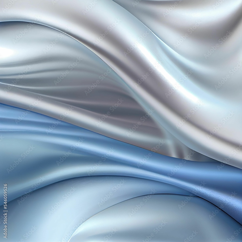 Beautiful abstract silk background in blue and gray Beautiful abstract silk background in blue and gray