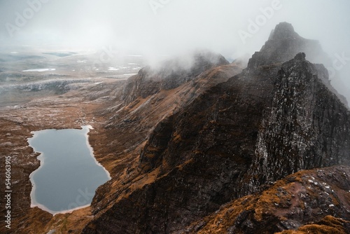 Scottish Mountain and Loch photo