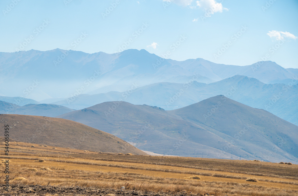 Armenia, beautiful views of the landscapes of Western Asia, mountains of the Caucasus