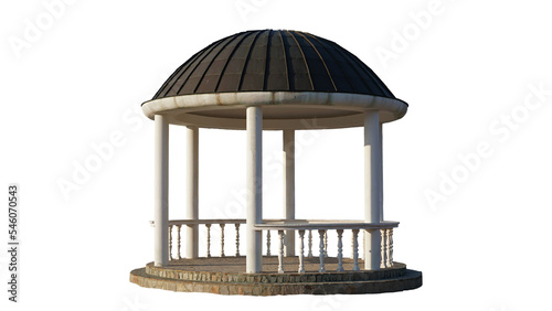 Gazebo arbor png alpha channel isolated photo