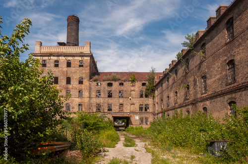 Abandoned old factory in Europe