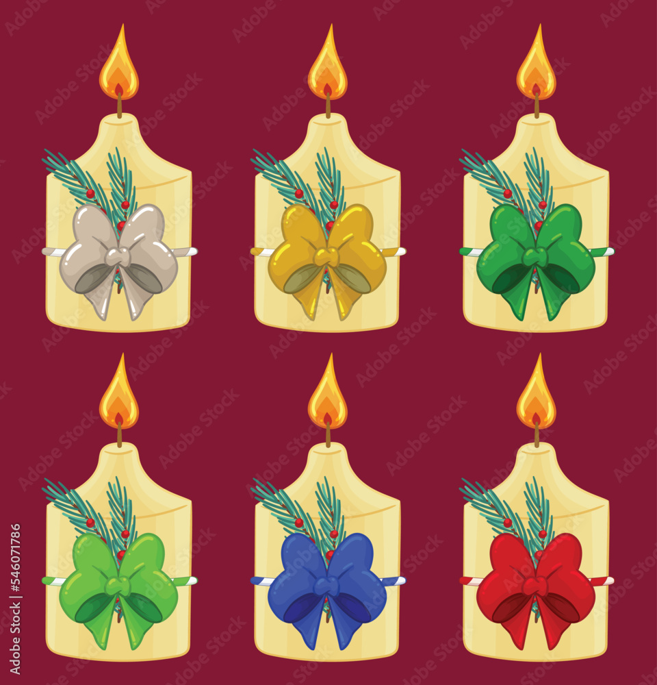 candle ribbon