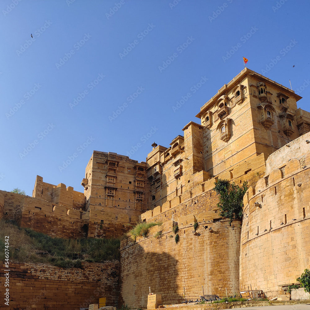 Jaisalmer Fort is situated in the city of Jaisalmer, in the Indian state of Rajasthan.