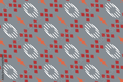 Ikat pattern tribal Africa Seamless Pattern. Ethnic Geometric Ikkat Batik Digital vector textile Design for Prints Fabric saree Mughal brush symbol Swaths texture Kurti Kurtis Kurtas