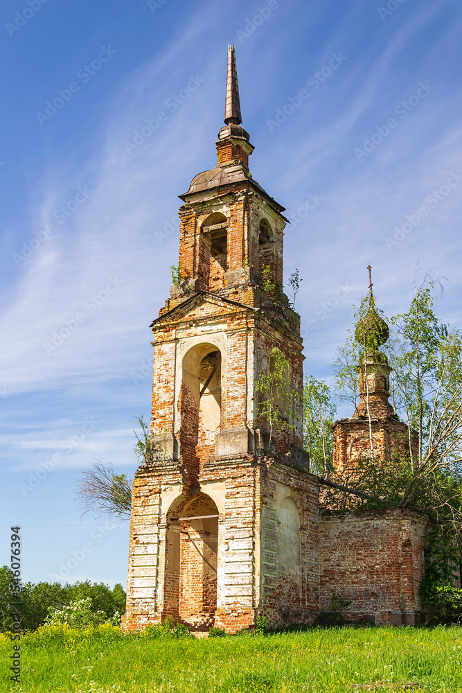 the old abandoned Orthodox church the old abandoned Orthodox church