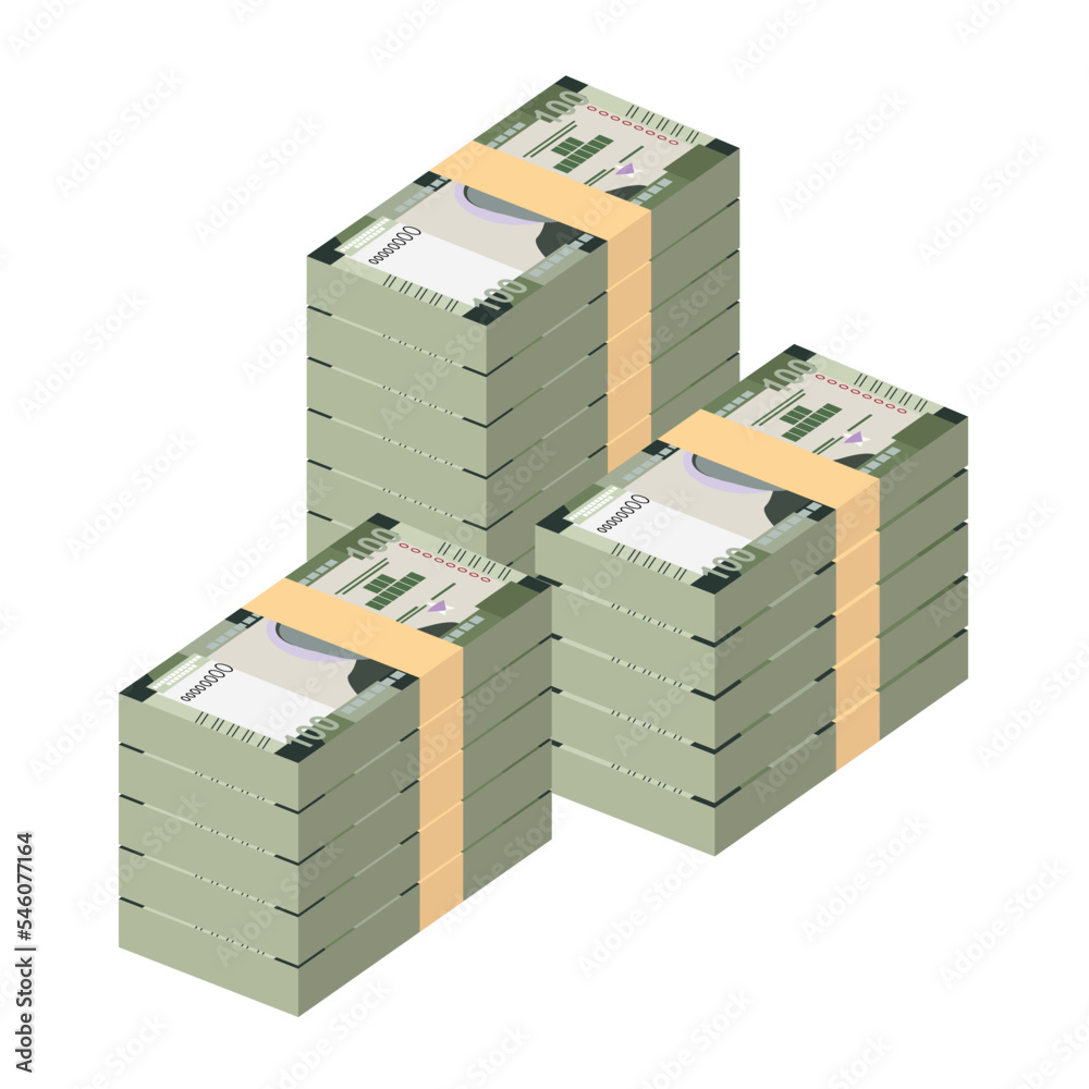 Liberian Dollar Vector Illustration. Liberia money set bundle banknotes. Paper money 100 LRD. Flat style. Isolated on white background. Simple minimal design. Liberian Dollar Vector Illustration. Liberia money set bundle banknotes. Paper money 100 LRD. Flat style. Isolated on white background. Simple minimal design.