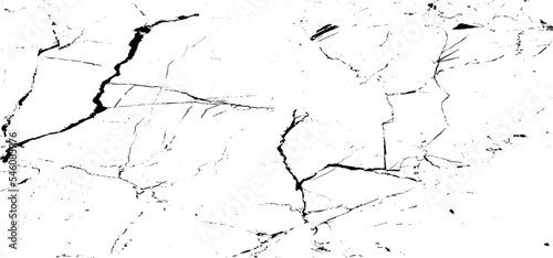 Scratched and Cracked Grunge Urban Background Texture Vector. Dust Overlay Distress Grainy Grungy Effect. Distressed Backdrop Vector Illustration. Isolated Black on White Background. EPS 10.