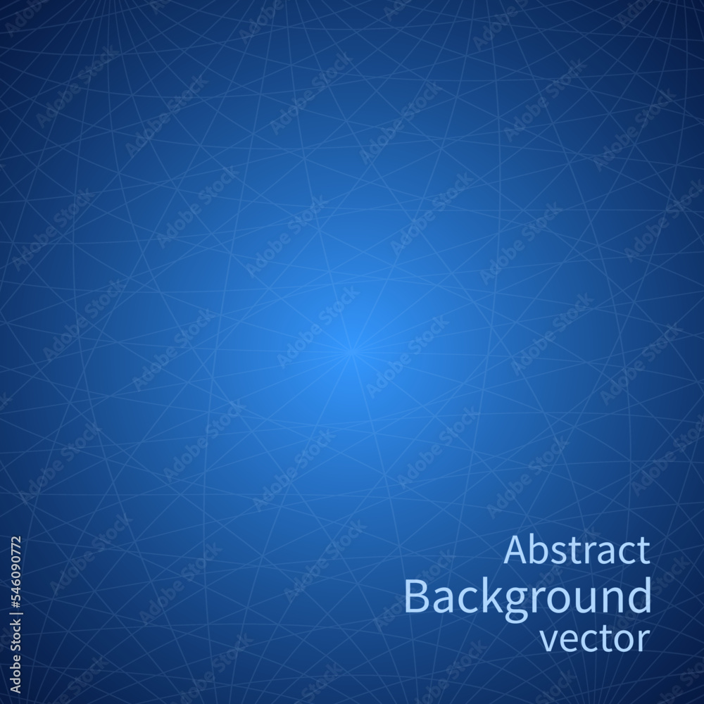 Abstract background vector. Lines on a blue background. Design graphic. Network background. Vector illustration