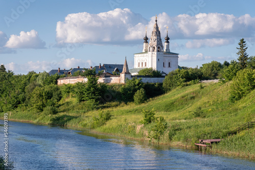 Ascension Church of Alexander Monastery in Suzdal  Golden Ring Russia.