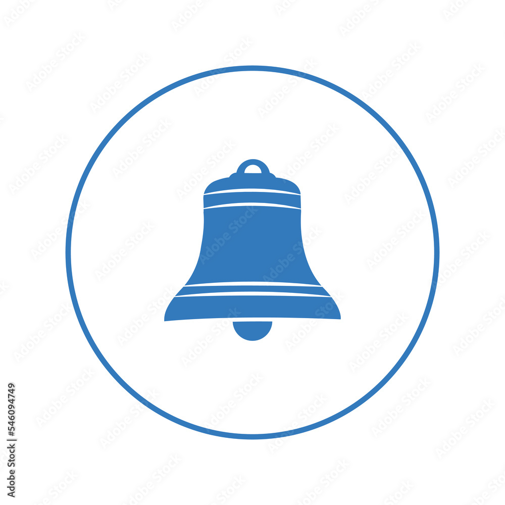 Event reminder ringing bell icon | Circle version icon | Event reminder ringing bell icon | Circle version icon |