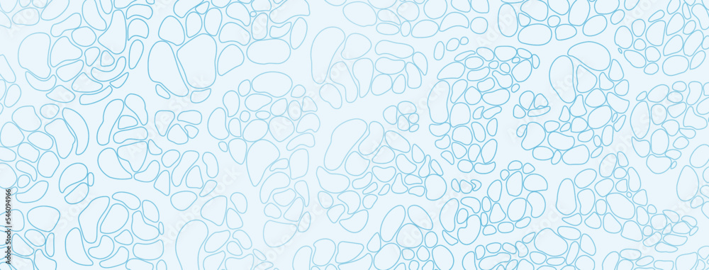 Abstract background made of groups of stones or spots in light blue colors