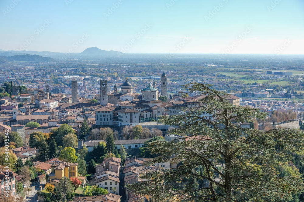 la città di Bergamo