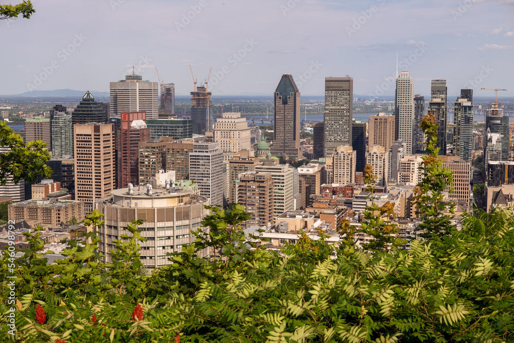 Obraz premium Skyline Cityscape Montreal