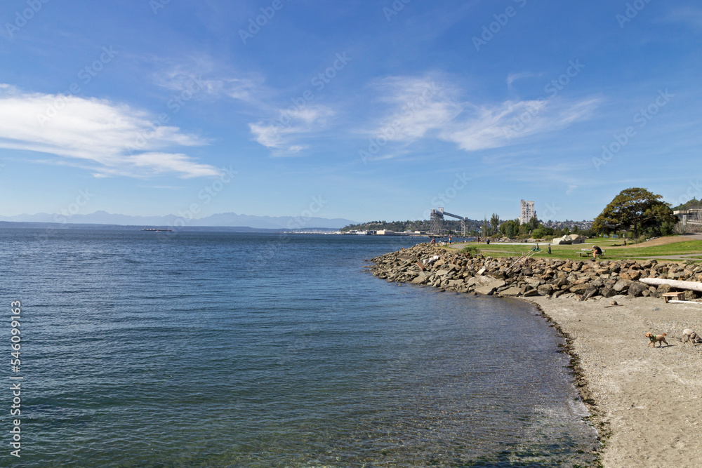 Elliot Bay in Seattle, USA.