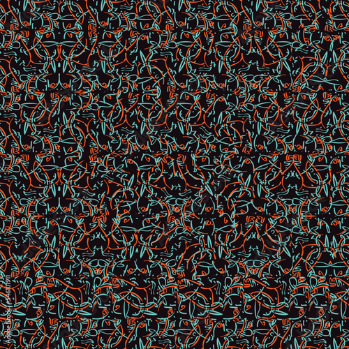 Abstract lines seamless background pattern